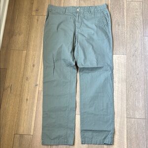Bonobos Gray Chinos Straight Relaxed Fit Cotton Blend